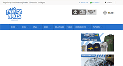 Desktop Screenshot of lafabricadenikis.com